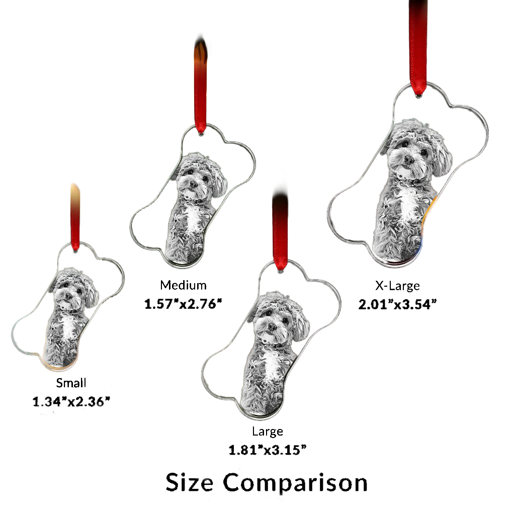 3D Crystal Ornament - Bone - Image 5