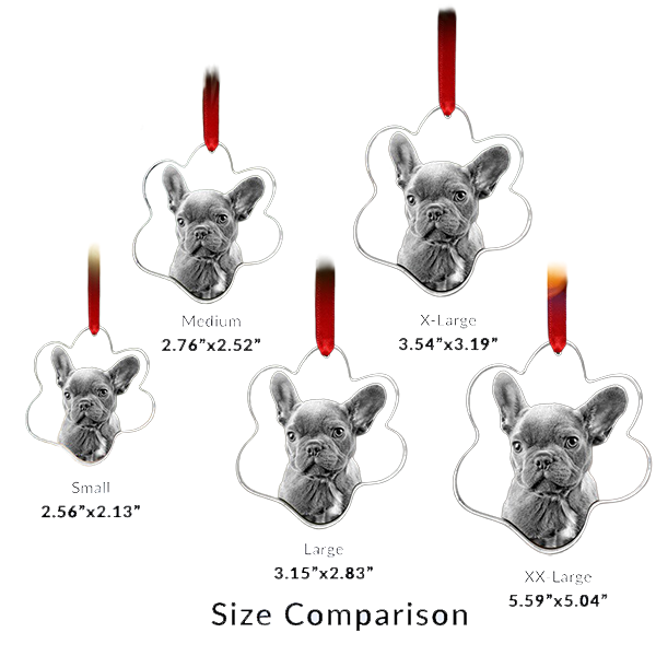 3D Crystal Ornament - Paw - Image 5